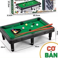 Bàn Bi A Mini – Bàn Bida Mini Cho Bé Nhiều Kích Cỡ, Đầy Đủ Phụ Kiện [44,5cm x24,5cm x 15,5cm