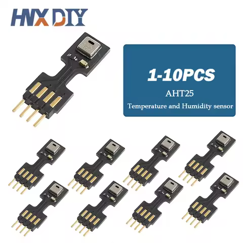 1-10PCS AHT25 AHT21 Chip Temperature And Humidity Sensor Replaces AHT10 To Optimize Digital Signal H