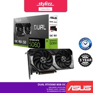 ASUS Dual GeForce RTX™ 5060 8GB GDDR7 OC Edition - PCIe 5.0, 8GB GDDR7, DLSS 4, HDMI Display Port