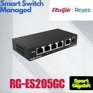 RUIJIE RG-ES205GC 5-PORT GIGABIT SMART CLOUD MANAGEMENT SWITCH