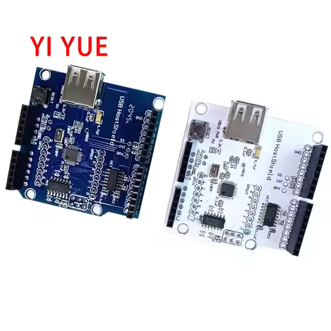 USB Host Shield Compatible with Google ADK, Supports UNO MEGA MAX3421 Development Board Module