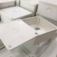 Hộp kỹ thuật điện 12x12x6 hỗ trợ lắp camera chất liệu ABS