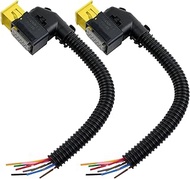 longshida 12Pin 2.2 6.5 Urea Pump Plug Wiring Harness Suitable Connector for Delong Ouman B0SCH DEF 