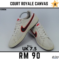 Court Royale Canvas (White)
