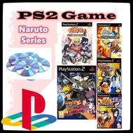 💥 Ps2 Game Naruto Series / Naruto Ultimate Ninja 1 2 3 4 5 / Good Quality Purpleray CD💥