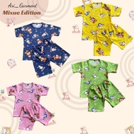 Babyterry children's suit, baby terry suit, full printing, unisex, age 1234567Year old