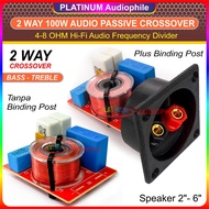 Passive Crossover 2 Way Passive Speaker Crossover 2 Way Crossover Speaker + Binding Post WEAH-D222