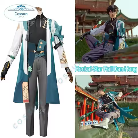 GAME Honkai Star Rail Cosplay Costume Game Honkai Star Rail Dan Heng Cosplay Costume Wig Halloween G
