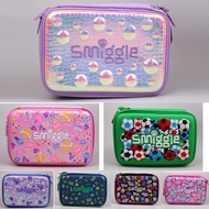 Australia smiggle Double-Layer Pencil Case Children Large-Capacity Stationery Box Primary and Secondary School Stu