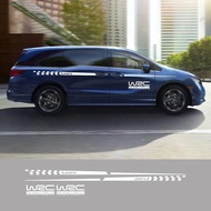 Car Stickers For Honda Odyssey LX RC 1 Shuttle Van MVP Minivan Auto Tuning Accessories WRC Racing Sp