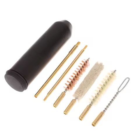 7Pcs/Set Pocket Size Pistol Cleaning Kit For Pistols Cal.38/357/9MM Outdoor Gun Cleaning Tools Hand 
