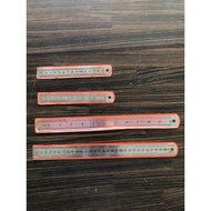 Stainless Steel Metal Ruler / Pembaris besi 15cm / 30cm