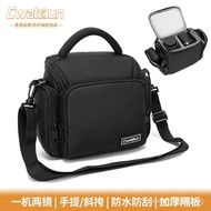 CwatcunHong Kong Dslr Camera Bag Single Shoulder Digital Camera Bag Outdoor Nylon Fashion Camera Backpack