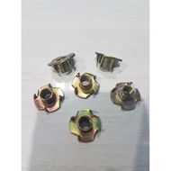 Tnut T Nut Tee Nut M8 Disc Nut Embedded Wood Claw Nut Furniture