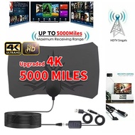 4K TV Antenna For Global Digital TV 1080P 5000 Mile HD Booster For RV outdoor Car antenna Indoor Sma