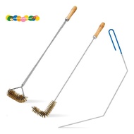 3 Pcs Fryer Cleaning Tools,Stainless Steel Deep Fryer Cleaning Tools,Basket Fryer Brush,Air Fryer Cl