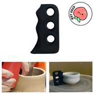 YRBWDYZDH Pottery Tools, Plastic Portable Pottery Centering Aid,  DIY Handmade Black Pottery Clay Sc