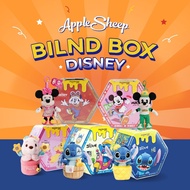 [กล่องสุ่ม Disney 8เหลี่ยม] Blind Box พวงกุญแจ ดิสนีย์ จี้ห้อยกระเป๋า Mickey/Pooh/Stitch/Alien ลิขสิ