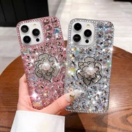 Luxury Glitter Rhinestone Phone Case Compatible for Oppo Reno 14F Reno 14 13 Pro 13Pro 13F Reno14Pro