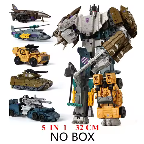 COMBINER WARS KO Haizhixing 5IN1 Transformation Toys Bruticus Defensor Superion 32cm Devastator with