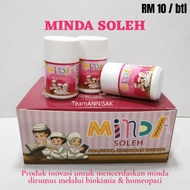 MINDA SOLEH VITAMIN MINDA 60Biji produk homeopathy genius minda IQ