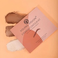 6-Color Eyebrow Powder Plate, Eyebrow Soap, Lazy Eyebrow Powder, Eyebrow Powder, High-gloss Powder, 
