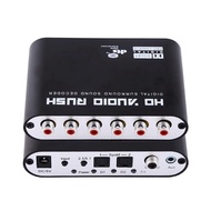 5.1 Digital Audio Converter HD Rush Gear Surround Sound Decoder US