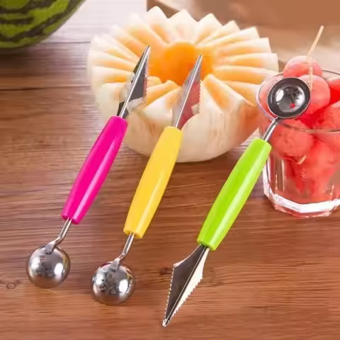 Kitchen Vegetable Carve Fruit Slicer Device Scoop Ballers Cutter Chop Gadgets Kitchen Gadgets Home G