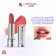 SOMETHINC [B1G1 FREE] Checkmatte Transferproof Lipstick - Lipstick Batang Transferproof Nyaman Dan T