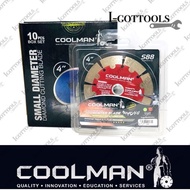 COOLMAN S88 105mm(4”) Diamond Cutting Blade/Cutting Disc/Segmented Blade (1 piece)