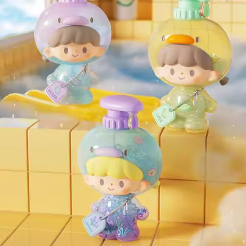 ZZoton Bubble Bath Baby Series MINI Blind Box Caixa Caja Dolls Mystery Box Gift Desktop Ornament Car