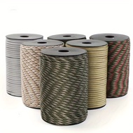 Durable 9 core Cord Rope 100M 550 Paracord Parachute Cord Lanyard Parachute Rope Outdoor Gardening T