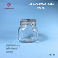 JKKDU800 hermatico glass jar 800ml 800ml airtight glass jar/