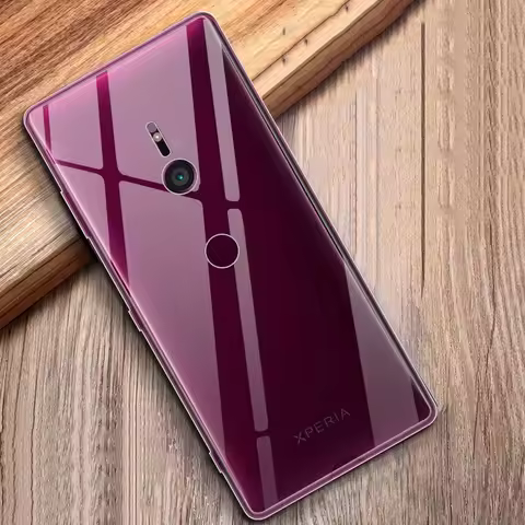 Ultra Clear Phone Case For Sony Xperia XZ5 XZ3 XZS XZ XA Silicone Soft TPU Back Cover For XZ1 XZ4 XZ