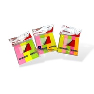 Combo of 2 stacks of 2-color note paper, 3-color note paper, 4-color note paper, 5-color note paper,