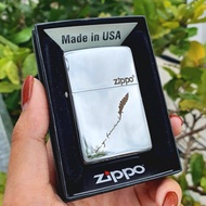 ( Chính Hãng ) Bật Lửa Zippo Bạc Love You Forever Đáy Dập La Mã E2000 ( Tặng Phụ Kiện )