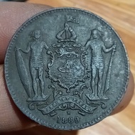 koin one Cent British Nort Borneo tahun 1889