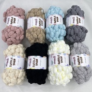 qw_  Benang rajut bubble yarn polyester