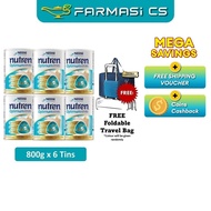 Nestle Nutren Optimum Active Adults Complete Nutrition 800g x 6 Tins EXP:02/2027 FREE Foldable Trave