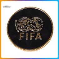 <Ribbitear> Football Coin Soccer Competition Decision Maker Referee Flip Coin for Football – Portabl