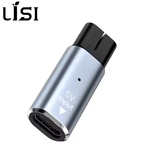 LISI 5V Type-C Shaver Adapter Charging Converter for Philips One Blade QP2724 QP2834 QP4530 QP1924 Q