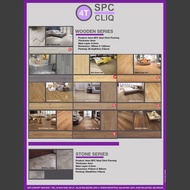 4MM SPC VINYL CLICK FLOORING/ STONE SERIES/ 20SQFT/BOX (10PCS)