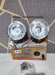 Lampu Kabut Bulat / Lampu Sorot BULAT / Foglamp BULAT Universal 12V Motor Mobil 1SET