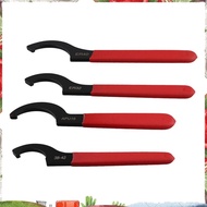 Coilover Wrench, Hook Wrenches Tools Set Shock Spanner Wrench Set C-Shape Spanner Adjustable Spanner