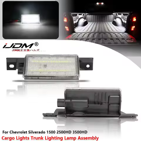 2pcs LED Cargo Area Lights Truck Bed Light For Chevy Silverado Gmc Sierra 1500 2500hd 3500hd 2014 20