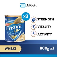 [Bundle of 3] Ensure® Life StrengthPro TM Wheat 800g