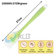 Teflon Solet Silicone Tahan Panas 21 CM/27CM Food Grade Memasak Baking Spatula/Spatula Pencampuran