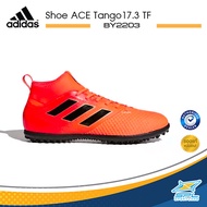 Adidas รองเท้า ฟุตบอล สนามหญ้า หุ้มข้อ ร้อยปุ่ม Football Shoe Turf ACE Tango 17.3 BY2203 (2990)