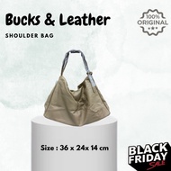 Bucks & Leather Shoulder Bag