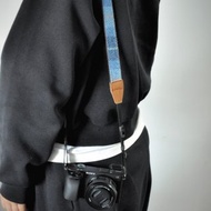 可個性化刺繡 英國復古格紋單反微單數碼照相機背帶肩帶斜跨掛繩